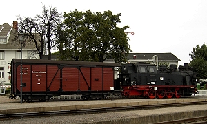 99 332 (ex. Wismut) in Kühlungsborn West - Foto: Volker Seidel, Münchberg